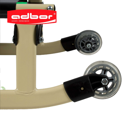 Kółka Adbor dopinane do Sanek Piccolino Xdrive i Xdrive DUO - zestaw 2 szt.