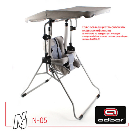 Daszek do huśtawki stojącej ADBOR N1 i LUNA kolor: N-05