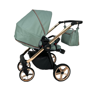 Wózek dziecięcy ADBOR OXV 3D PREMIUM 2w1 + Torba + Pokrowiec + Moskitiera (kolor: ECO-05)