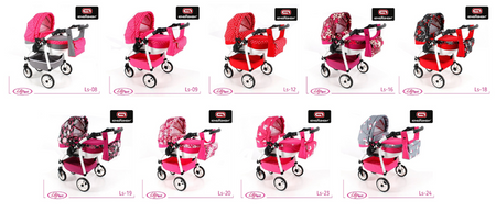 ADBOR LILY SPACERÓWKA - SIEDZISKO do wózka lalkowego LILY