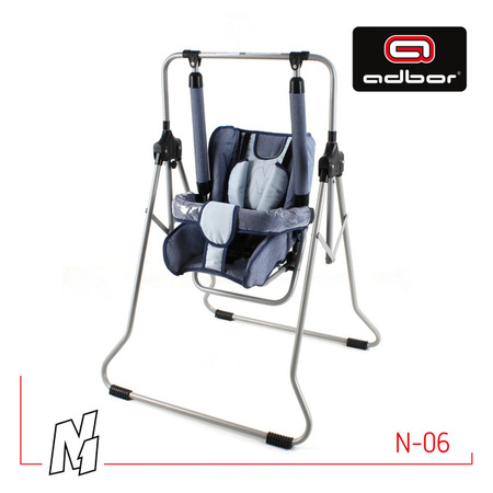 Huśtawka Stojąca Ogrodowa Domowa Solidna Adbor N1 3W1 Leżaczek kolor N-06