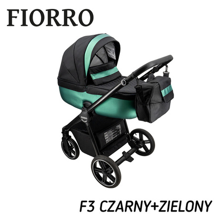 Wózek dziecięcy ADBOR FIORRO 2w1 + Torba + Pokrowiec + Moskitiera (kolor: F3)