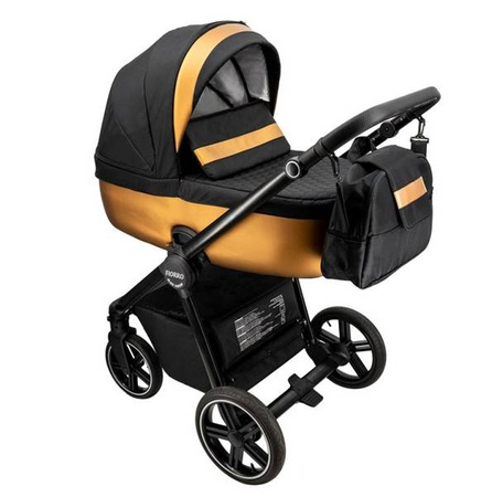 Wózek dziecięcy ADBOR FIORRO 2w1 + Torba + Pokrowiec + Moskitiera (kolor: F2)