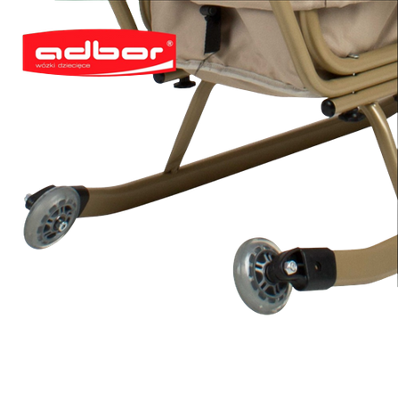 Kółka Adbor dopinane do Sanek Piccolino Xdrive i Xdrive DUO - zestaw 2 szt.