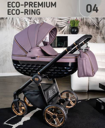 Wózek dziecięcy ADBOR OXV-3D 3w1 + Torba + Pokrowiec + Moskitiera + Uchwyt na butelkę + Fotelik Samochodowy (kolor: OXV-3D-01)