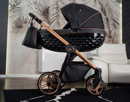 Wózek dziecięcy ADBOR OXV 3D PREMIUM 3w1 + Torba + Pokrowiec + Moskitiera + Fotelik CAPRI (kolor: ECO-05)