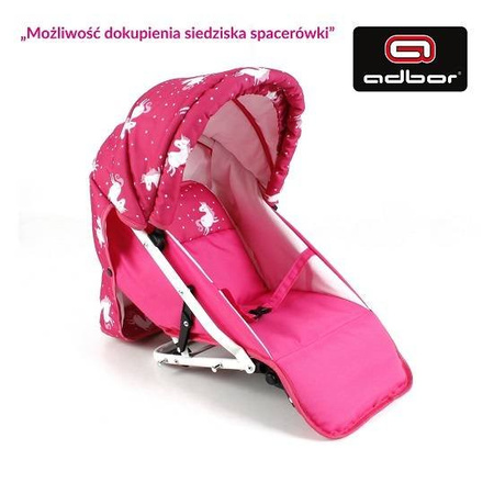 Spacerówka - Siedzisko do wózka lalkowego Lily Adbor
