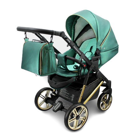 Wózek dziecięcy ADBOR OXV-3D 2w1 + Torba + Pokrowiec + Moskitiera + Uchwyt na butelkę (kolor: OXV-3D-05)