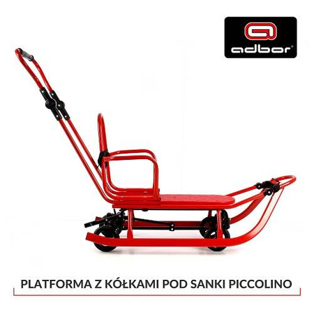 PLATFORMA ADBOR Z KOŁAMI POD SANKI PICCOLINO