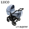 Wózek dziecięcy ADBOR LUCO 2w1 + Torba + Pokrowiec + Moskitiera (kolor: L11)