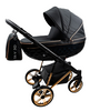 Wózek dziecięcy ADBOR OXV-3D 3w1 + Torba + Pokrowiec + Moskitiera + Uchwyt na butelkę + Fotelik CAPRI (kolor: OXV-3D-02)