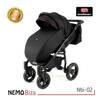 Wózek dziecięcy ADBOR NEMO 2w1 + Torba + Pokrowiec + Moskitiera (kolor: Lena-53)
