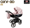 Wózek dziecięcy ADBOR OXV-3D 2w1 + Torba + Pokrowiec + Moskitiera + Uchwyt na butelkę (kolor: OXV-3D-06)