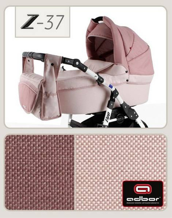 Wózek dziecięcy ZIPP 2w1 + Torba + Pokrowiec + Moskitiera (kolor:Z-37)