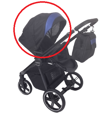 Pasy - Szelki do spacerówek ADBOR