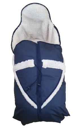 Sanki Polskie metalowe Adbor Piccolino + Gratis Latarka - sanki z oparciem, pasami i śpiworkiem kolor: Srebrny