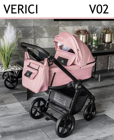 Wózek dziecięcy ADBOR OXV-3D 2w1 + Torba + Pokrowiec + Moskitiera + Uchwyt na butelkę (kolor: OXV-3D-08)