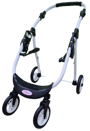 Wózek dla lalek Adbor Lily Sport + Specjalny Gratis - Stelaż Sport + Torebka + Koszyk kolor: Ls-23