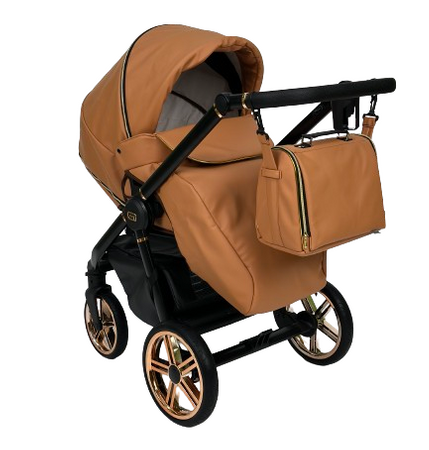 Wózek dziecięcy ADBOR OXV 3D RING 2w1 + Torba + Pokrowiec + Moskitiera (kolor: ECO-10)