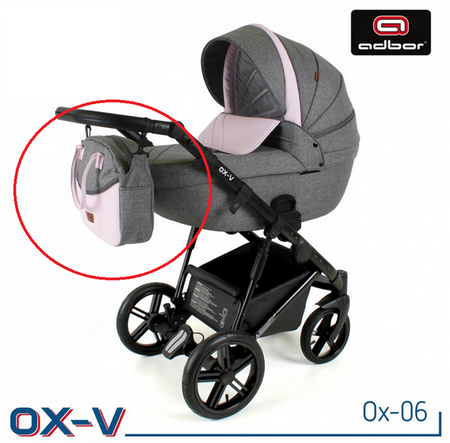 TORBA ZAPINANA NA RĄCZCE DO WÓZKÓW WIELOFUNKCYJNYCH ADBOR SERIA: OX-V