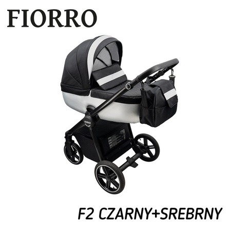 Wózek dziecięcy ADBOR OXV-3D 3w1 + Torba + Pokrowiec + Moskitiera + Uchwyt na butelkę + Fotelik Samochodowy (kolor: OXV-3D-01)