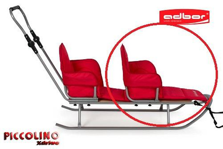 Materacyk - Podkładka Adbor do Sanek Piccolino Xdrive DUO kolor: Granatowy