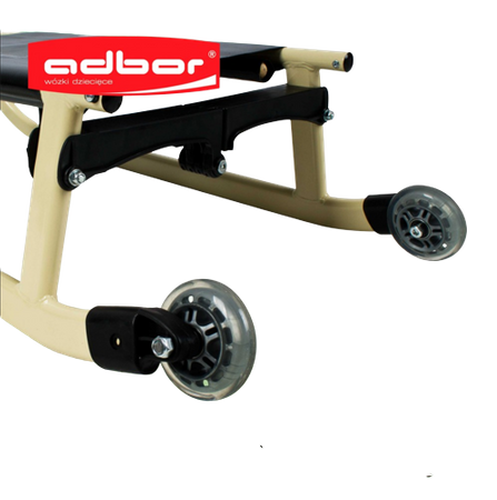 ADBOR PICCOLINO POPYCHACZ PROWADNIK SANEK REGULOWANY kolor: SREBRNY