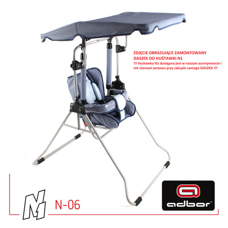 Daszek do huśtawki stojącej ADBOR N1 i LUNA kolor: N-06