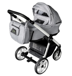 Wózek dziecięcy ADBOR OXV-3D 2w1 + Torba + Pokrowiec + Moskitiera + Uchwyt na butelkę (kolor: OXV-3D-08)