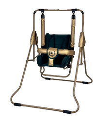 Huśtawka Stojąca Ogrodowa Domowa ADBOR N1 GOLD 3W1 LEŻACZEK kolor NG14