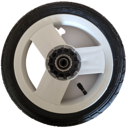 KOŁO TYLNE ŻELOWE BIAŁE - VERO ADBOR