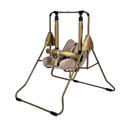 Huśtawka Stojąca Ogrodowa Domowa ADBOR N1 GOLD 3W1 LEŻACZEK kolor NG13