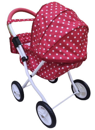 Wózek lalkowy ADBOR LILY Stelaż Classic + Torebka + Koszyk (kolor: Lc-09)