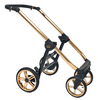 Wózek dziecięcy ADBOR OXV 3D PREMIUM 2w1 + Torba + Pokrowiec + Moskitiera + Stelaż Miedziany (kolor: ECO-03)