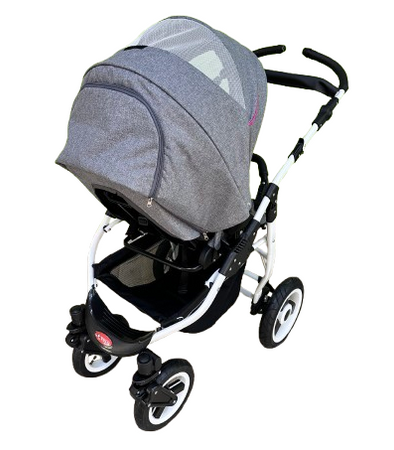 Wózek spacerowy ADBOR VERO DWUKIERUNKOWY !!!NOWOŚĆ!!! + Plecak (przewijak) + Pokrowiec + Uchwyt na butelkę (kolor: VE-03)