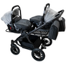 Adapter DUO LUX do 2 fotelików ADBOR CAPRI lub Avionaut Cosmo ISOFIX