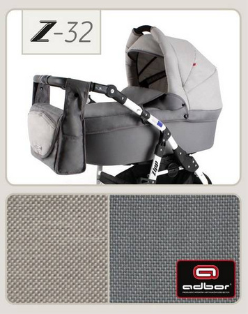 Wózek dziecięcy ZIPP 2w1 + Torba + Pokrowiec + Moskitiera (kolor:Z-32)