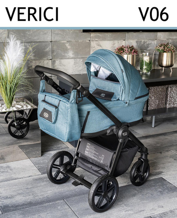 Wózek dziecięcy ADBOR OXV-3D 2w1 + Torba + Pokrowiec + Moskitiera + Uchwyt na butelkę (kolor: OXV-3D-08)