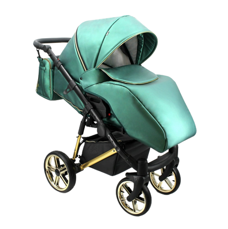 Wózek dziecięcy ADBOR OXV-3D 3w1 + Torba + Pokrowiec + Moskitiera + Uchwyt na butelkę + Fotelik CAPRI (kolor: OXV-3D-01)