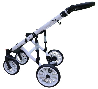 Stelaż OTTIS WHITE z kołami pompowanymi ADBOR