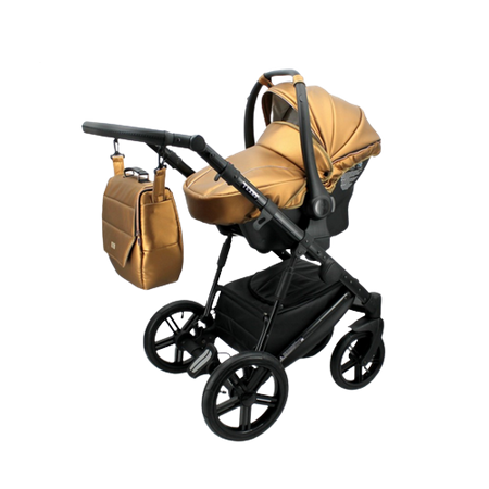 Wózek dziecięcy ADBOR TEXAS 3w1 + Torba + Pokrowiec + Moskitiera + Uchwyt na butelkę + Fotelik Samochodowy (kolor: Tex-07)