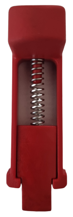 Czerwona blokada hamulca - KOŁO PRZEDNIE - OTTIS ADBOR