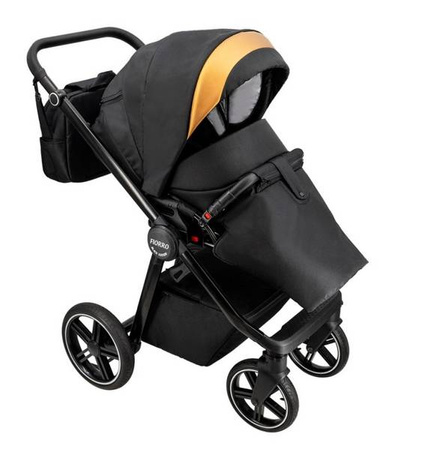Wózek dziecięcy ADBOR FIORRO 3w1 + Torba + Pokrowiec + Moskitiera + Fotelik CAPRI (kolor: F5)