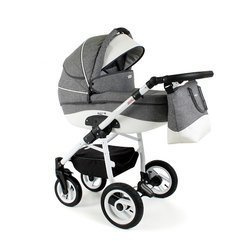 Wózek dziecięcy ADBOR NEMO 2w1 + Torba + Pokrowiec + Moskitiera (kolor: ST-18)