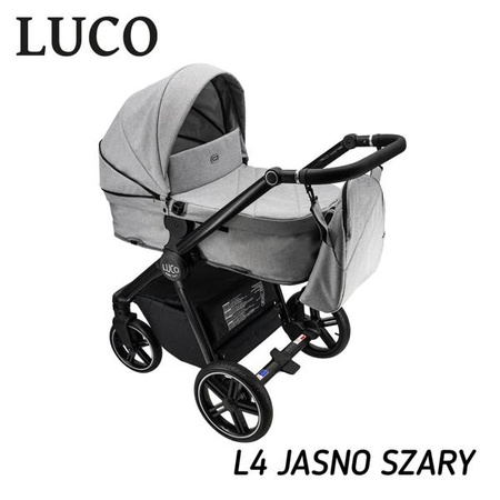 Wózek dziecięcy ADBOR OXV-3D 3w1 + Torba + Pokrowiec + Moskitiera + Uchwyt na butelkę + Fotelik Samochodowy (kolor: OXV-3D-01)