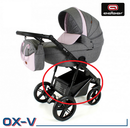 Zawias Prawy - Stelaż OTTIS (składanie stelaża) wraz z nitami i podkładkami - OTTIS ADBOR