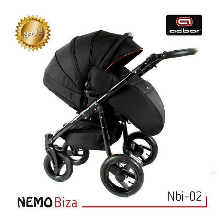 Wózek dziecięcy ADBOR NEMO 2w1 + Torba + Pokrowiec + Moskitiera (kolor: ST-21)
