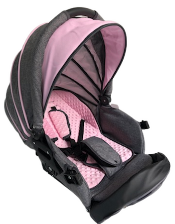 Wózek dziecięcy ADBOR NEMO 2w1 + Torba + Pokrowiec + Moskitiera (kolor: ST-16)