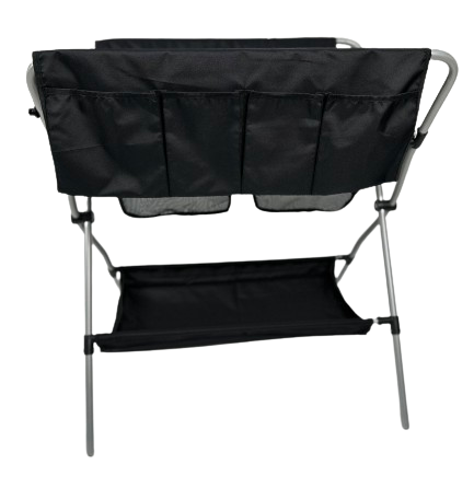 Składany PRZEWIJAK dla niemowląt ADBOR NEO 80 x 57 x 93 kolor Czarny