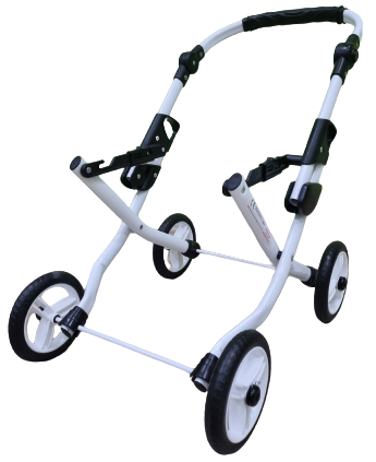 Stelaż wózka lalkowego Classic z kołami piankowymi seria LILY ADBOR